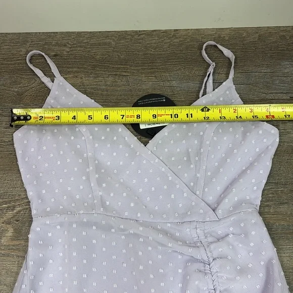 NEW White Fox MANY ROLES Midi Dress -Lilac Size Small - Picture 10 of 14